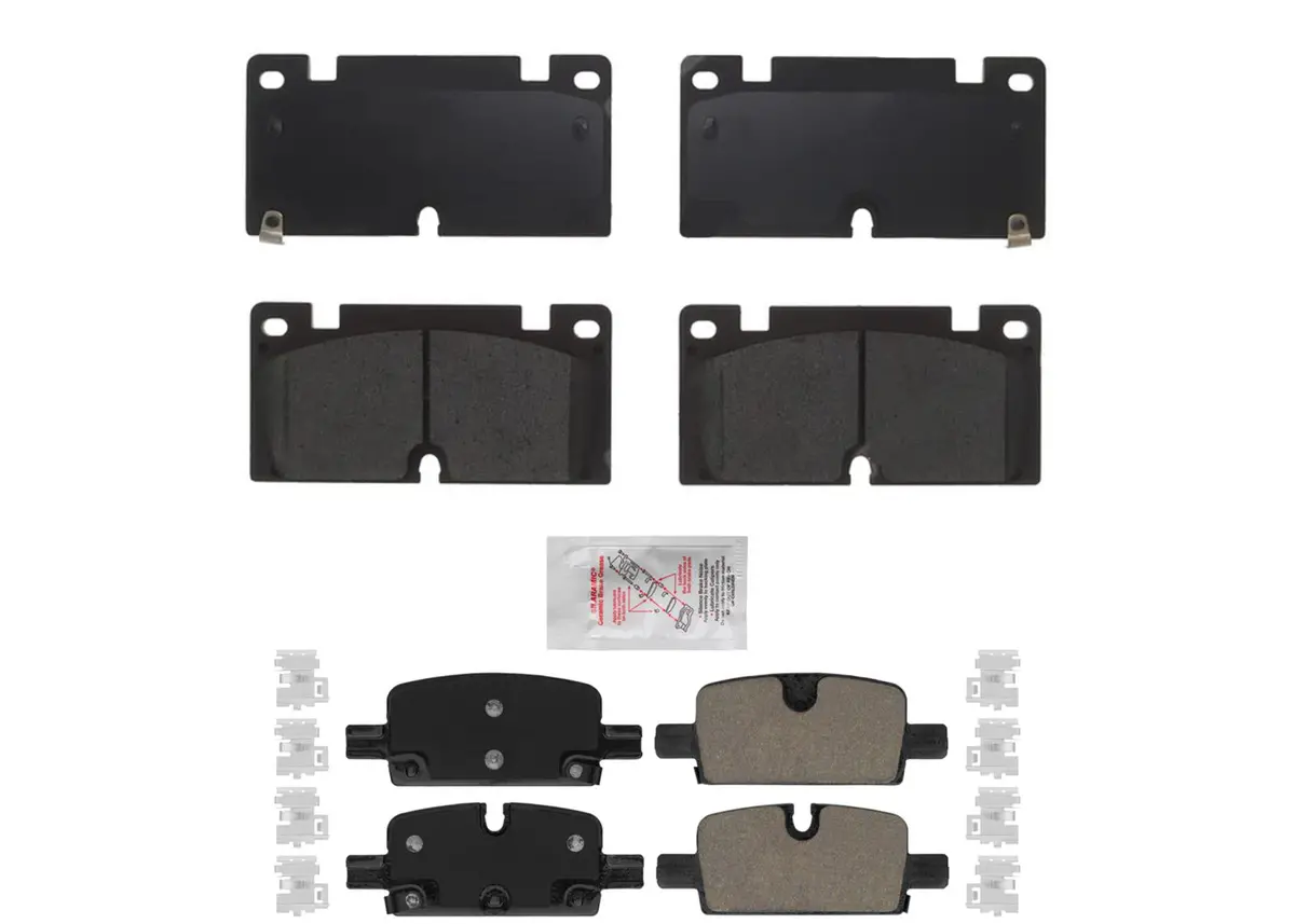 Front & Rear Ame Ceramic Disc Brake Pads For Chevrolet Colorado 2023 2024 2025 1