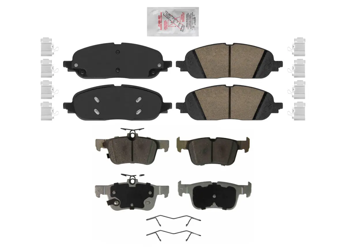 Ame Front & Rear Ceramic Disc Brake Pads For Lincoln Nautilus 2024 2025 2026 1