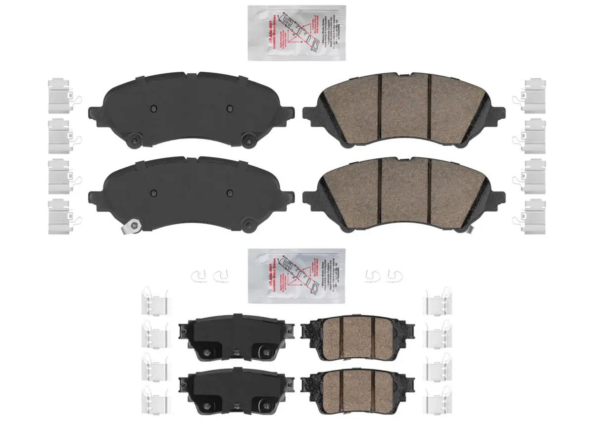 Front & Rear Ceramic Brake Pads For Nissan Ariya E-4Orce Awd Model 2023 2024 1