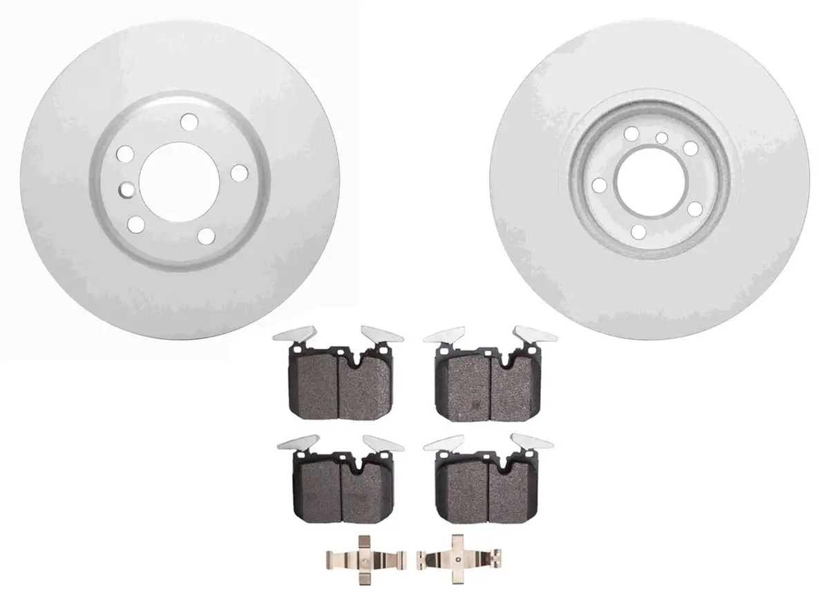 Front Coated Disc Brake Rotors & Pads For Bmw 430I M Sport 2017 2018 2020 340Mm 1