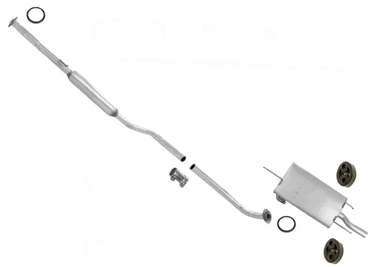 Extensions Pipe Muffler Exhaust Pipe System For Toyota Camry 2.2L 94-96 4 Door 1