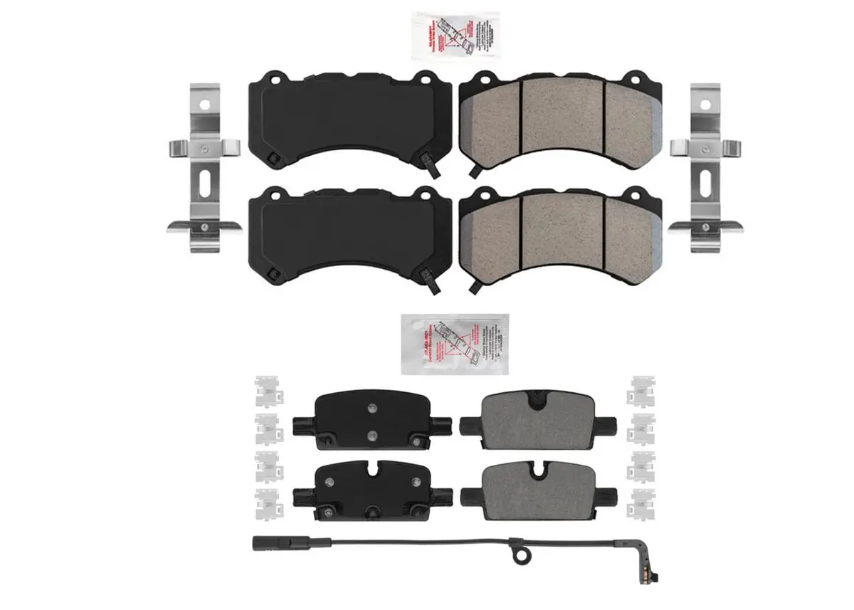 Ame Front & Rear Disc Brake Pads For Rivian R1s R1t 2022-2025 1