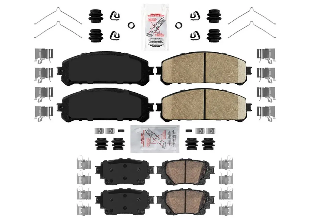Front & Rear Ceramic Brake Pads For Lexus Nx450h+ Rz450e 2022 2023 2024 1
