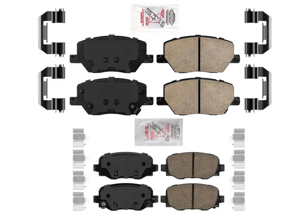 Front & Rear Disc Brake Pads For Alfa Romeo Tonale 2024-2025 W/Single Piston 1