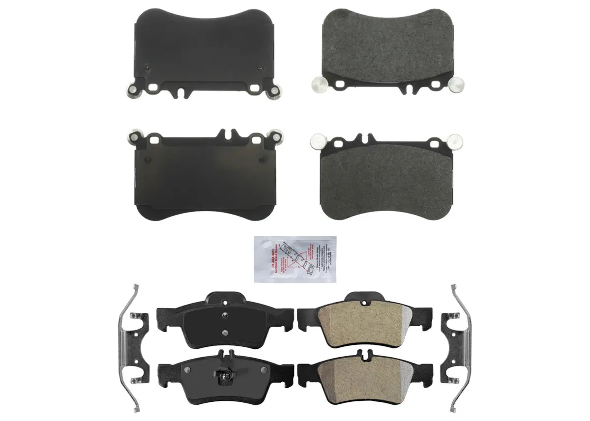 Front Rear Disc Brake Pads For Mercedes Benz E550 Sedan 2012 2013 2014 1