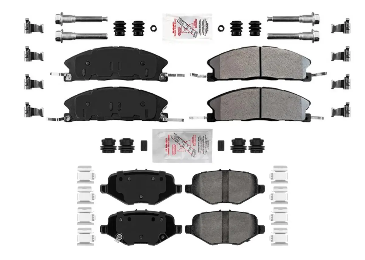 Asd Heavy-Duty Front & Rear Pads For Ford Taurus Sho 2013 2014 2015 2016 2019 1