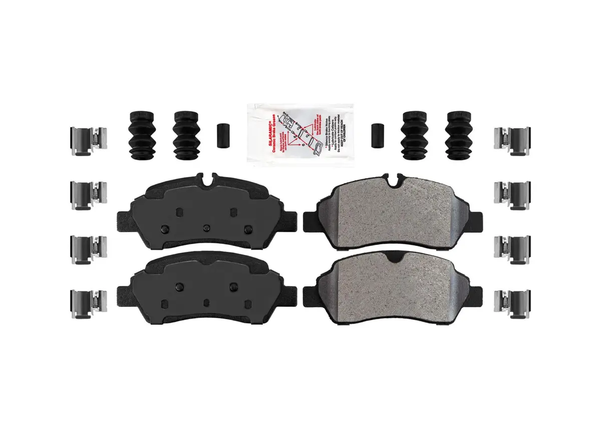 Heavy Duty Fleet Front & Rear Disc Brake Pads For Ford Transit Van 150 2015-2019 2