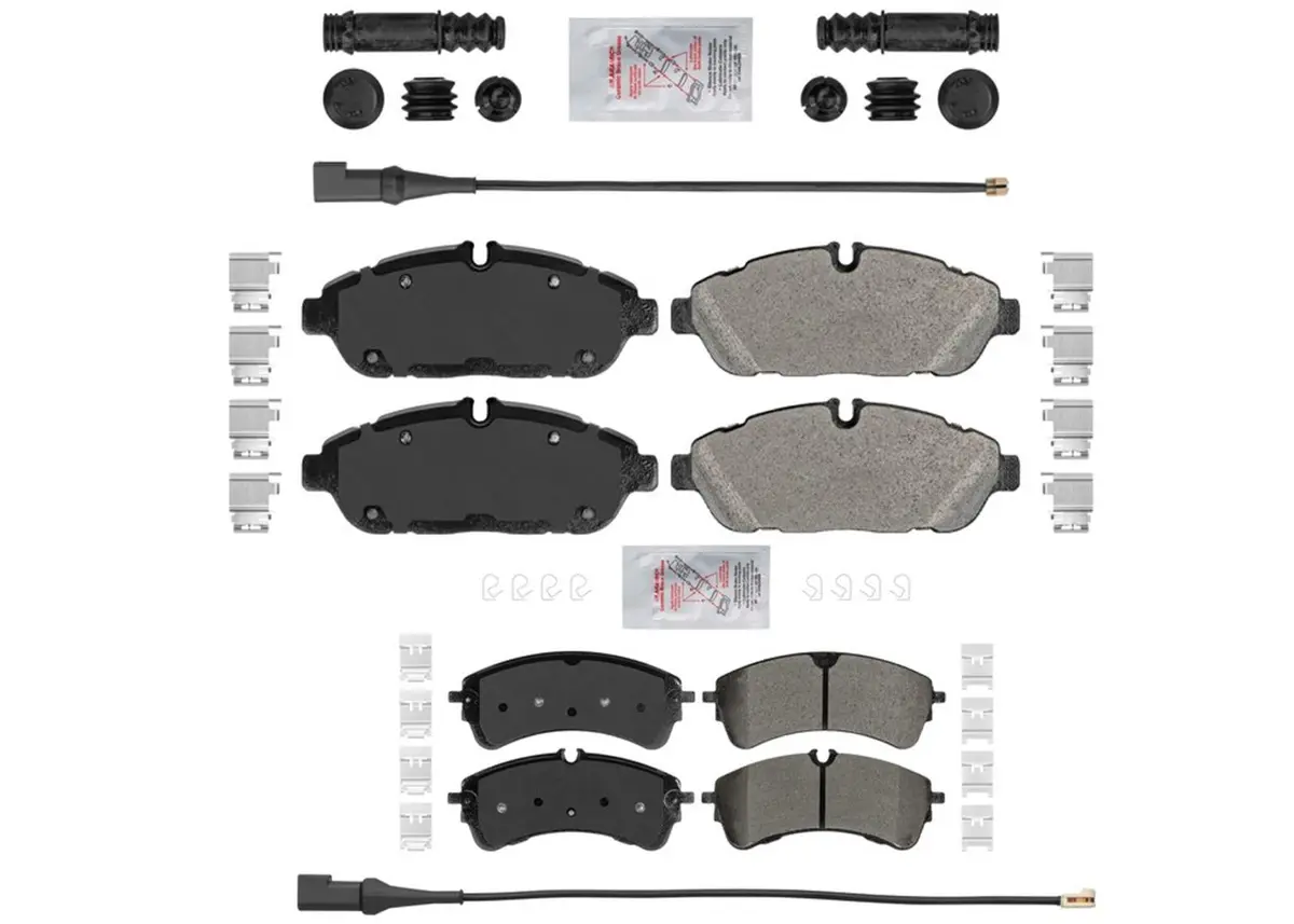 Heavy Duty Disc Brake Pads For Ford Transit Van 350Hd Single Rear Wheel 20-25 1