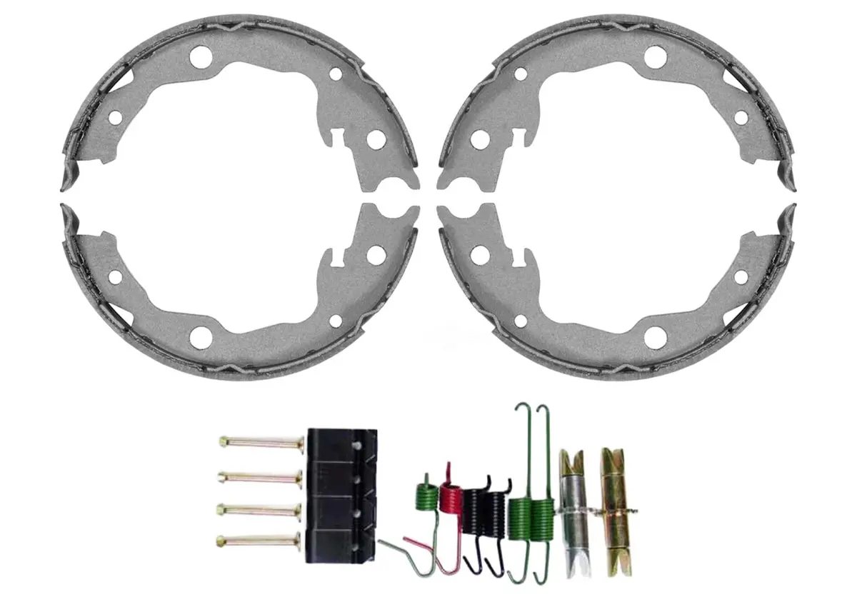 Rear Parking-Emergency Brake Shoes Set For Nissan Rogue 2008 2010 2011 2012 2013 1
