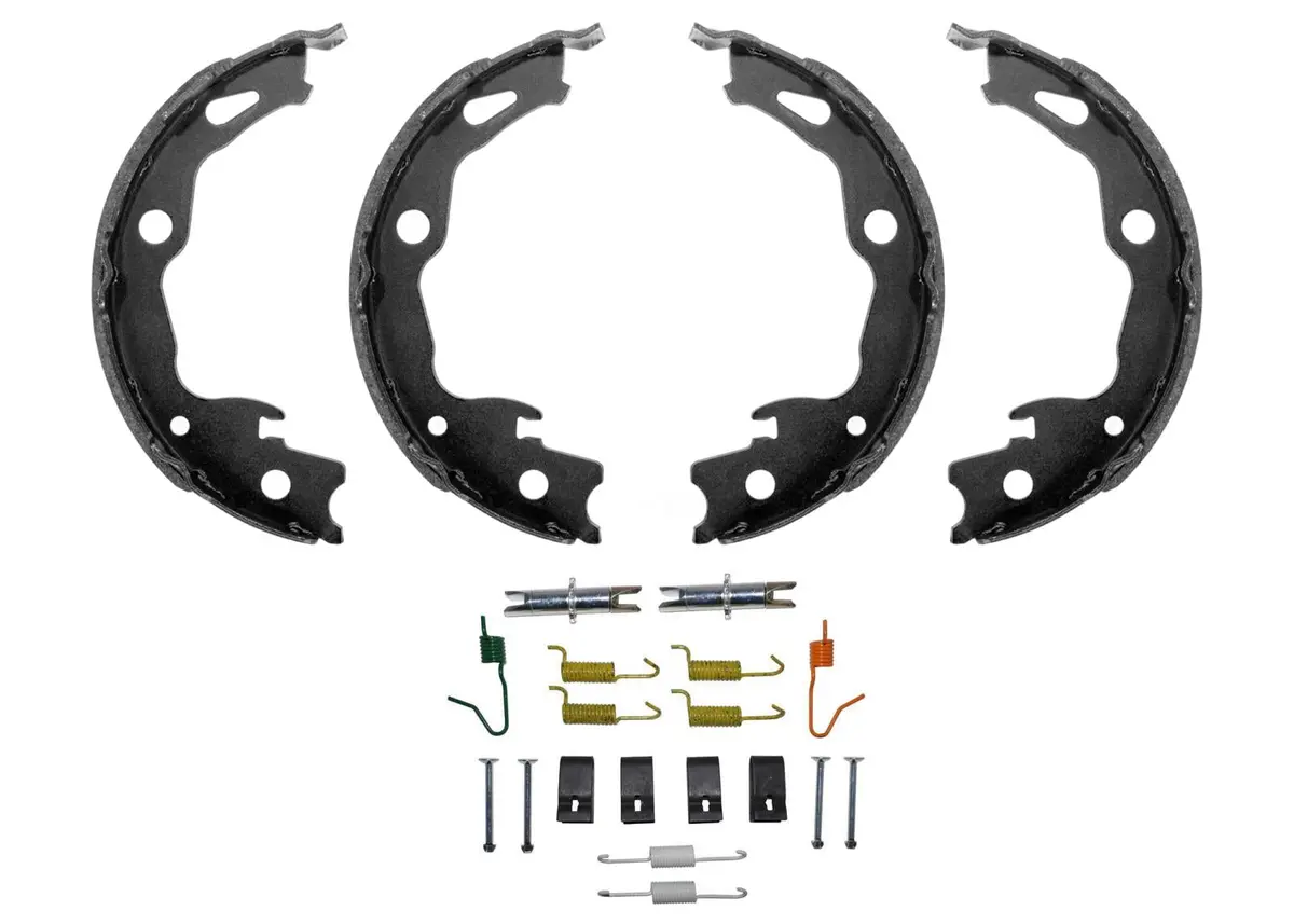 Rear Parking-Emergency Brake Shoes Set For Nissan Rogue 2014 2015 2018 2019 2020 1