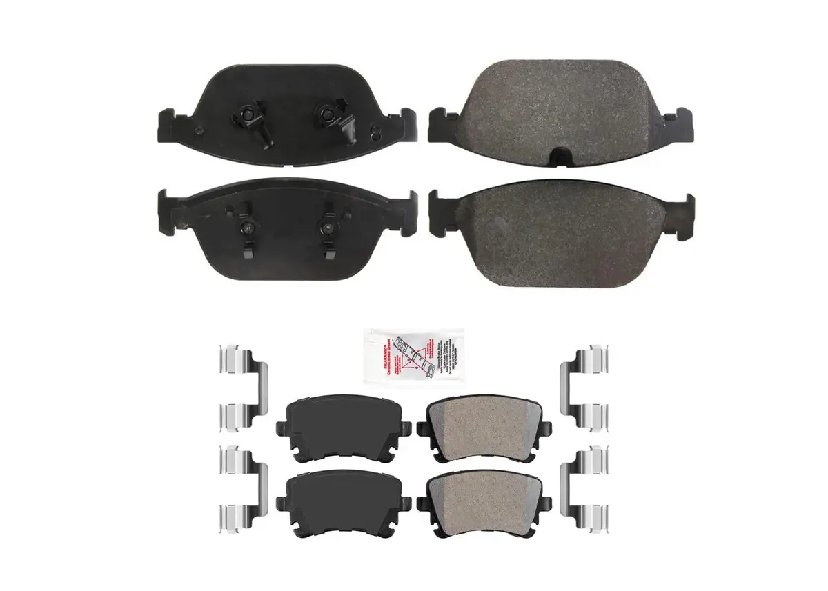 Upgraded Front & Rear Disc Brake Pads Oe Style For Audi Sq5 2014 2015 2016 2017 1