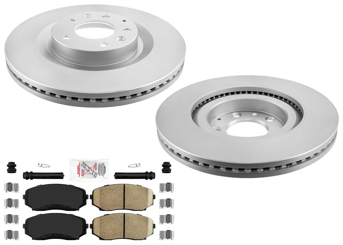 Ft Improved Performance Disc Brake Rotors & Brake Pads For Mazda Cx-7 2007-2012 1