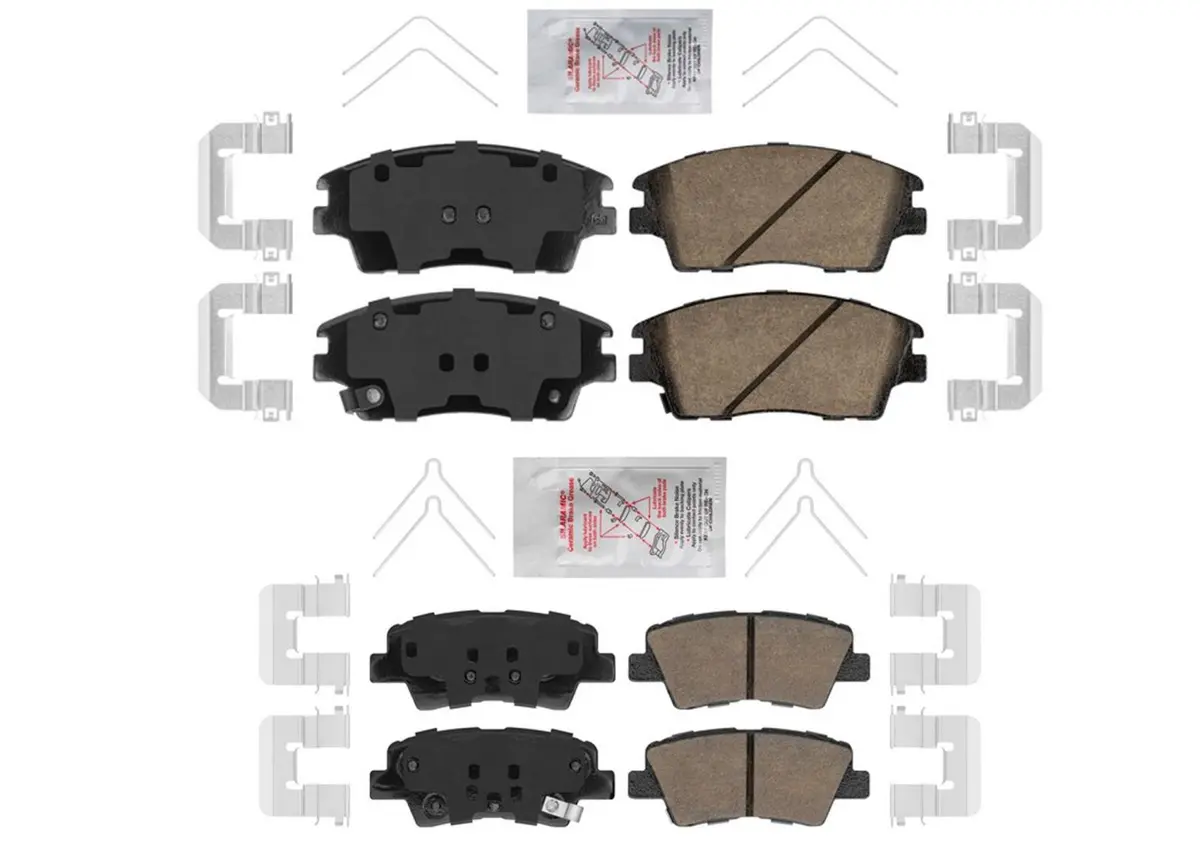 Front & Rear Disc Brake Pads For Hyundai Tucson 19-21 With Electric Parking Brke 1