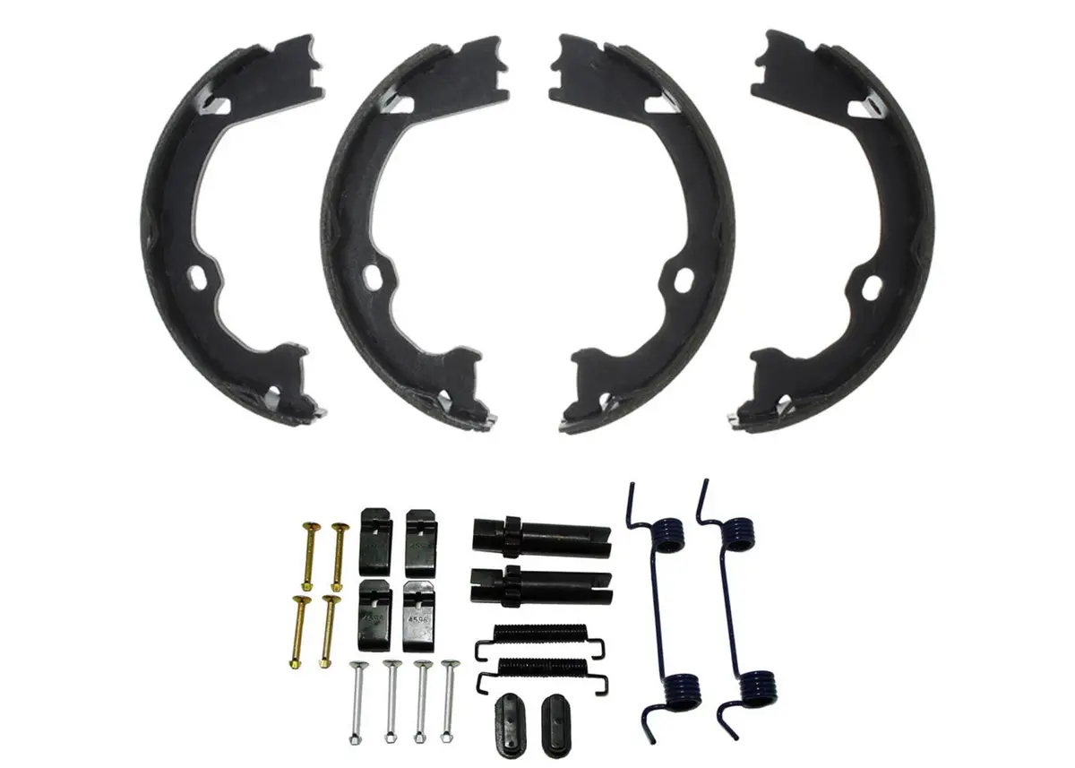 Parking Emergency Brake Shoe W Springs For Ford F150 2012 2013 2015 2019 2020 1