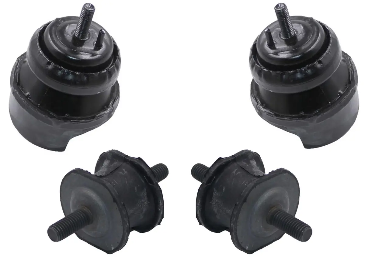 L&R Engine Motor Mount Transmission 4Pc For Cadillac Cts 08-15 Rear Wheel Drive 1