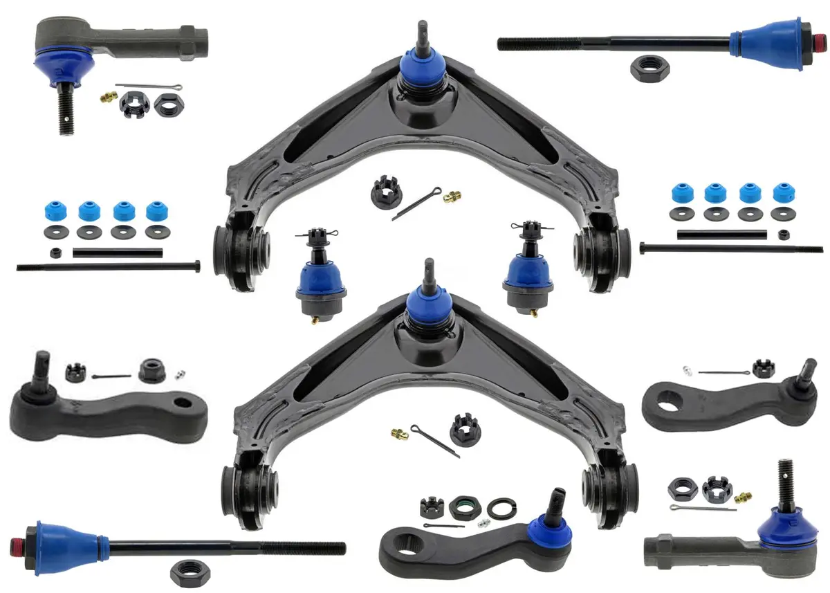 Greaseable Upper Control Arm Ball Joint Out Tie Rod For Chevy Silverado 01-10 1