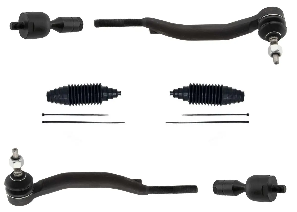 Front Left & Right Tie Rods Boots For Cadillac Srx 2004 2005 2006 2007 2009 1