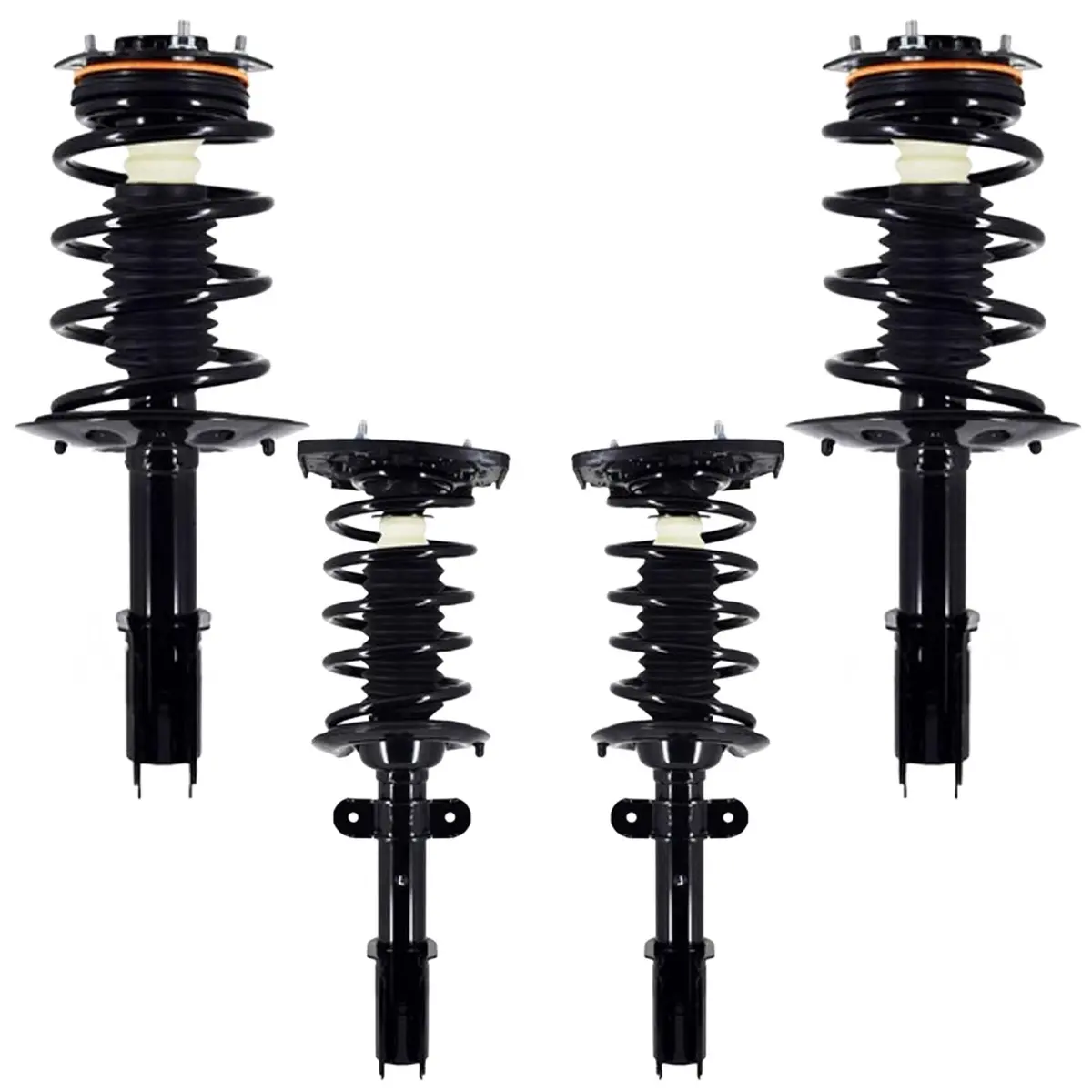 Front & Rear Complete Struts W/ Coil Spring For Chevrolet Impala 2004 2005 1