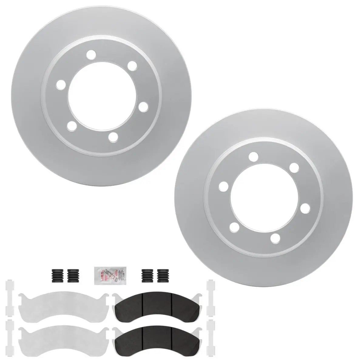 Disc Brake Rotors Galvanized Fleet Pads For 6 Hole 66Mm Caliper International 1