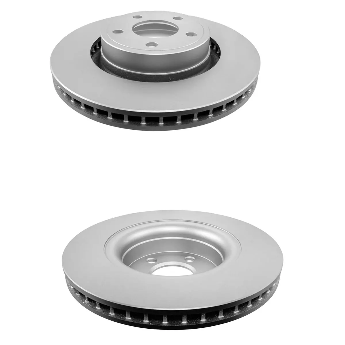 Front Coated Brake Disc Rotors Brake Pad Set For Ford Mustang Ecoboost 2024 2025 2