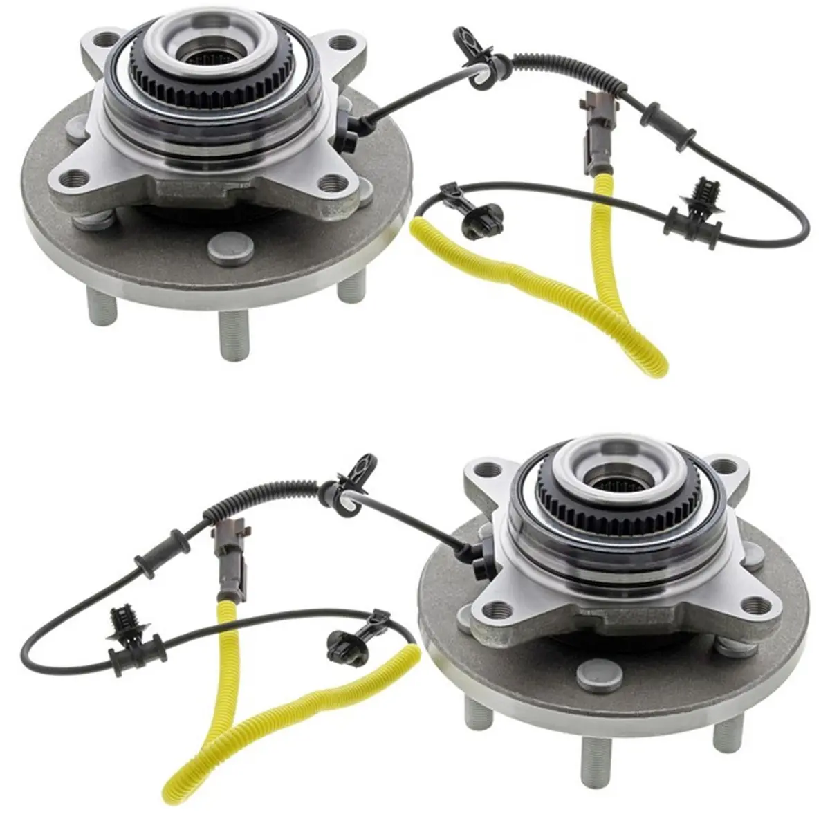 2 Front Hub Bearing Refjl3z1104e For Ford F-150 2018 2019 2020 4 Wheel Drive 1