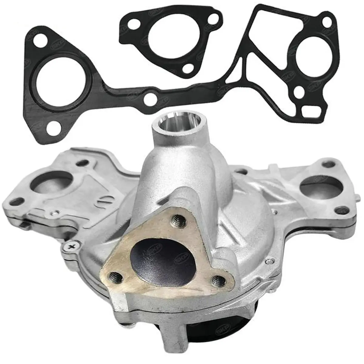 Engine Water Pump W Back Housing For Mitsubishi Montero 2001 2002 2004 2006 1