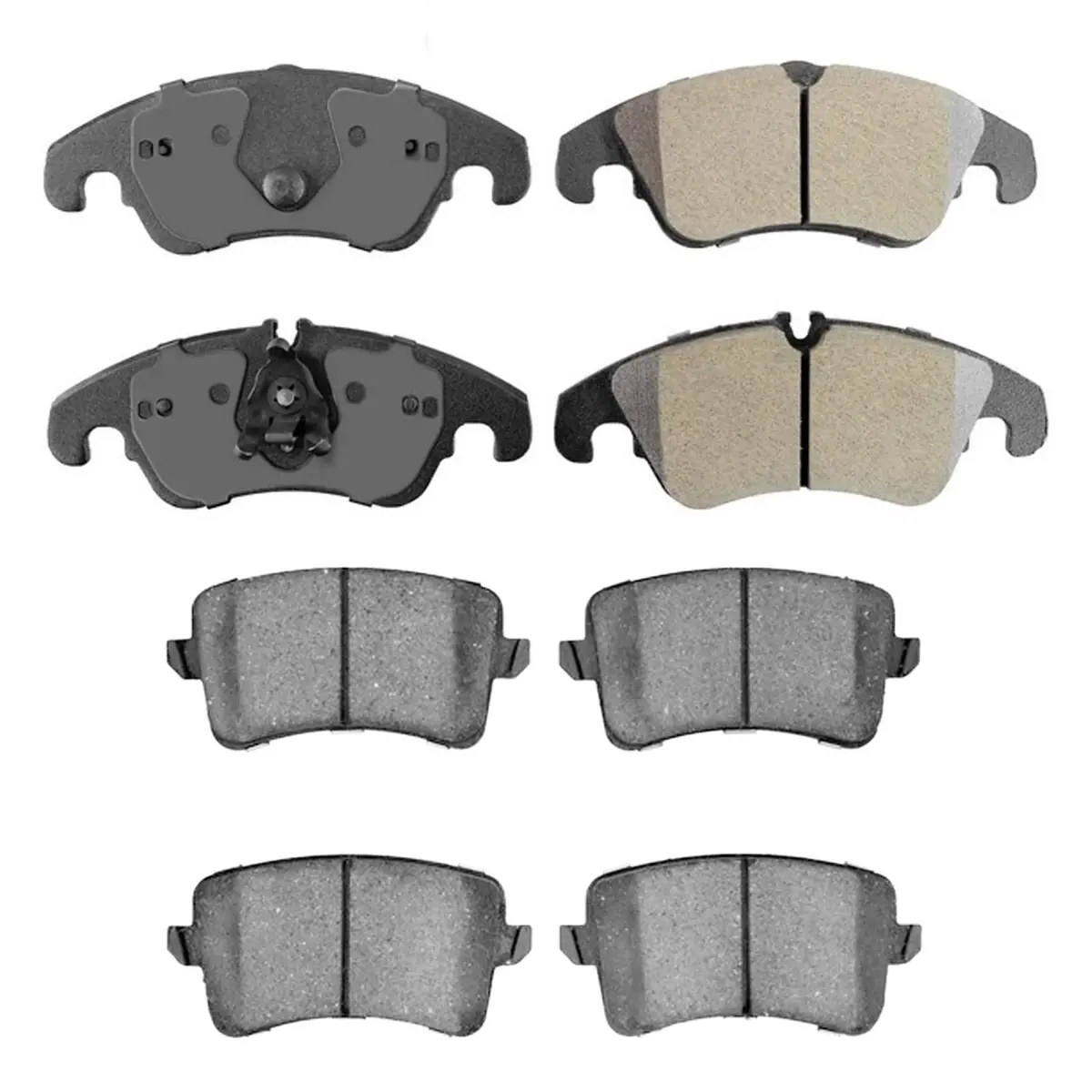 Ame Front Rear Ceramic Disc Brake Pads For Audi A4 Sedan 2009 2010 2011 2016 1