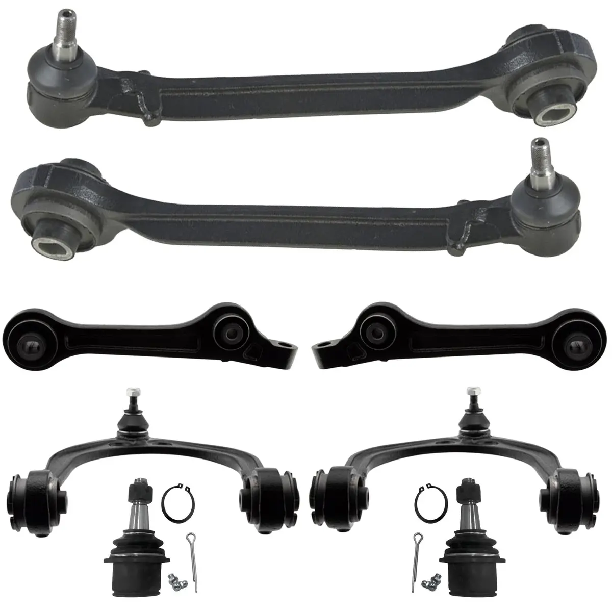 Front 8Pc Control Arms Ball Joints For Dodge Challenger Scat Pack Widebody 18-23 1
