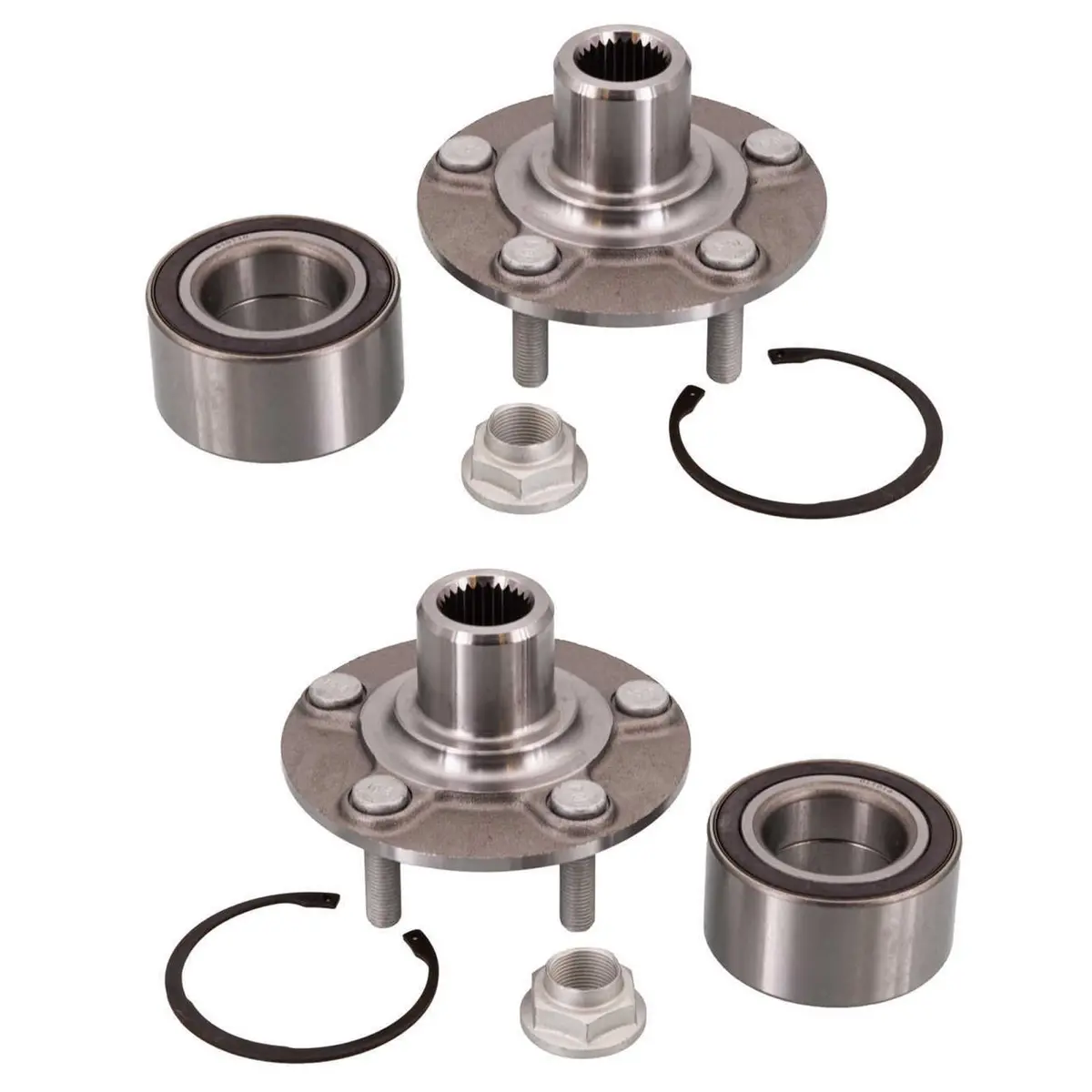 2 Front Hub & Hub Bearing Kit For Ford Escape 2013 2014 2015 2016 2017 2018 2019 1