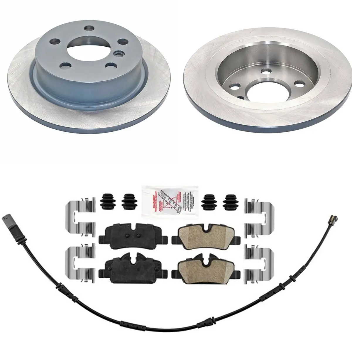 Rear Disc Brake Rotors & Disc Brake Pads For Cooper John Cooper Works 2020-2024 1