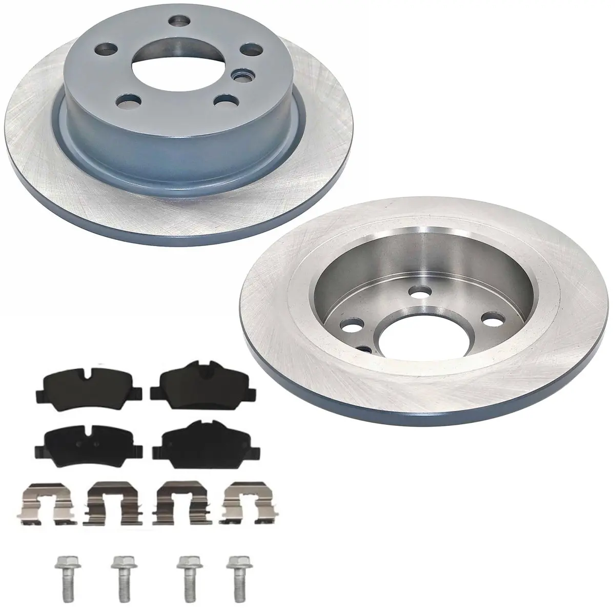 Rr Coated Disc Brake Rotors & Eps Brake Pads For Mini Cooper 2016 2022 2023 2024 1