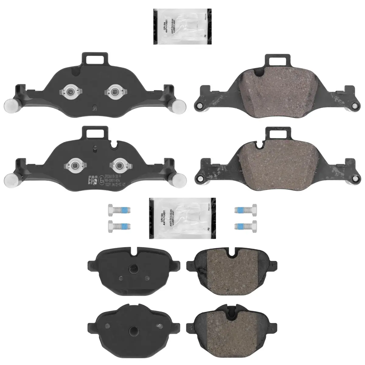 Front & Rear Eps R90 Certified Brake Pads For Bmw 530E Xdrive 2018 2019 2023 1