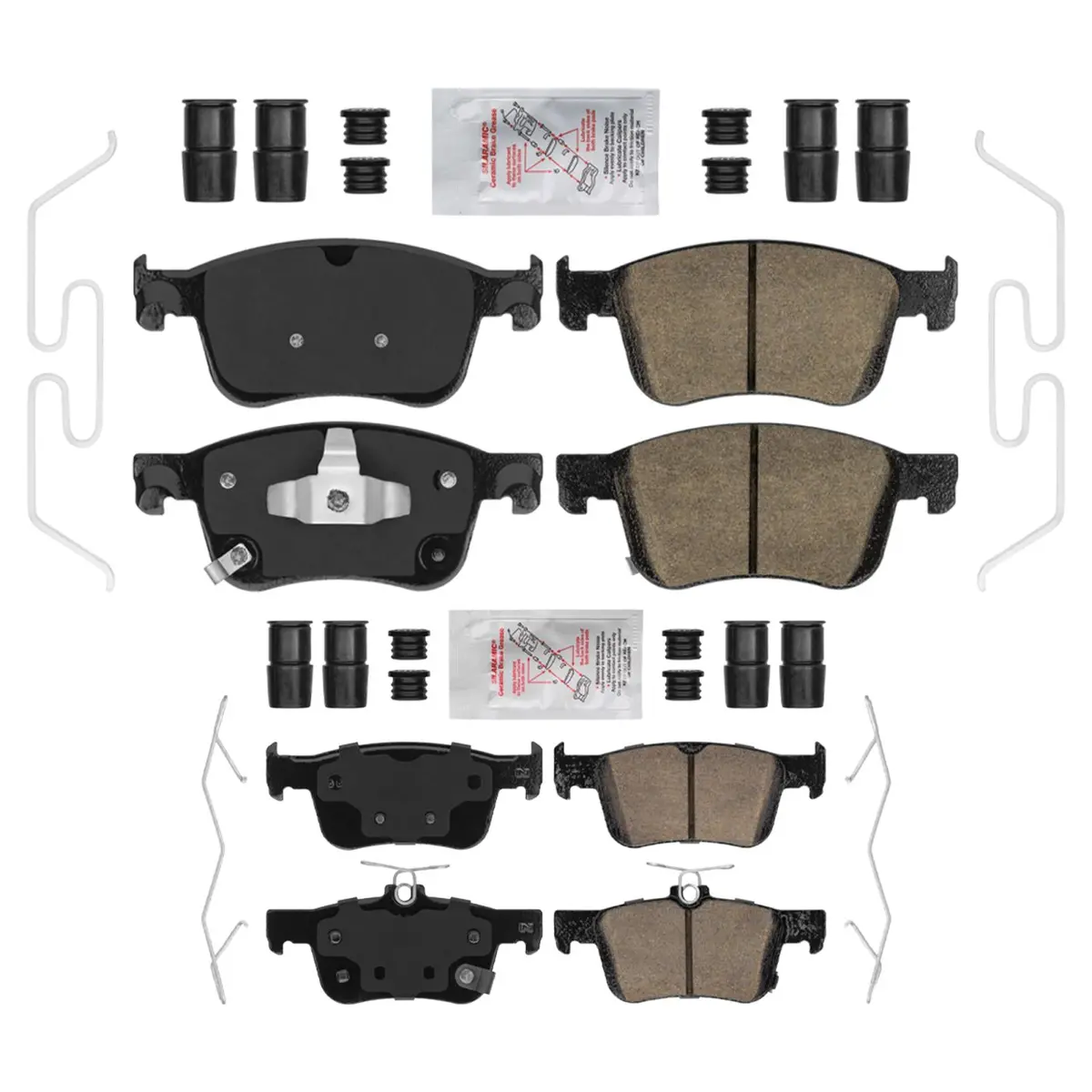 Front And Rear Ame Ceramic Disc Brake Pads For Honda Accord Touring 2018-2022 1