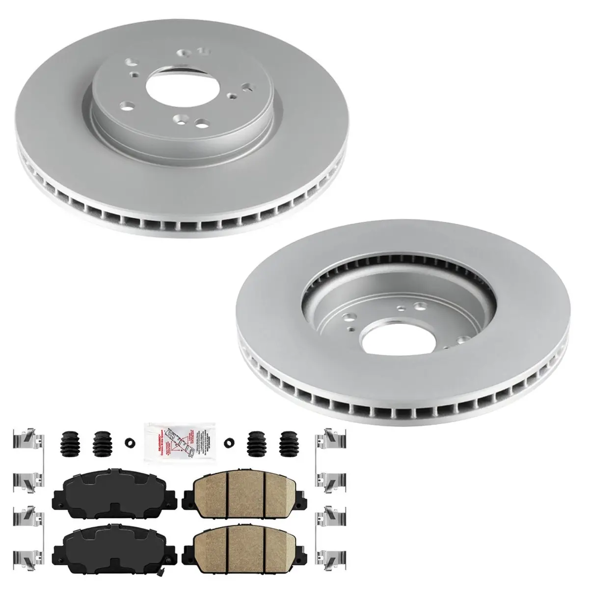 Ft Improved Coated Disc Brake Rotors Brake Pads For Honda Accord Ex Lx 2023-2025 1