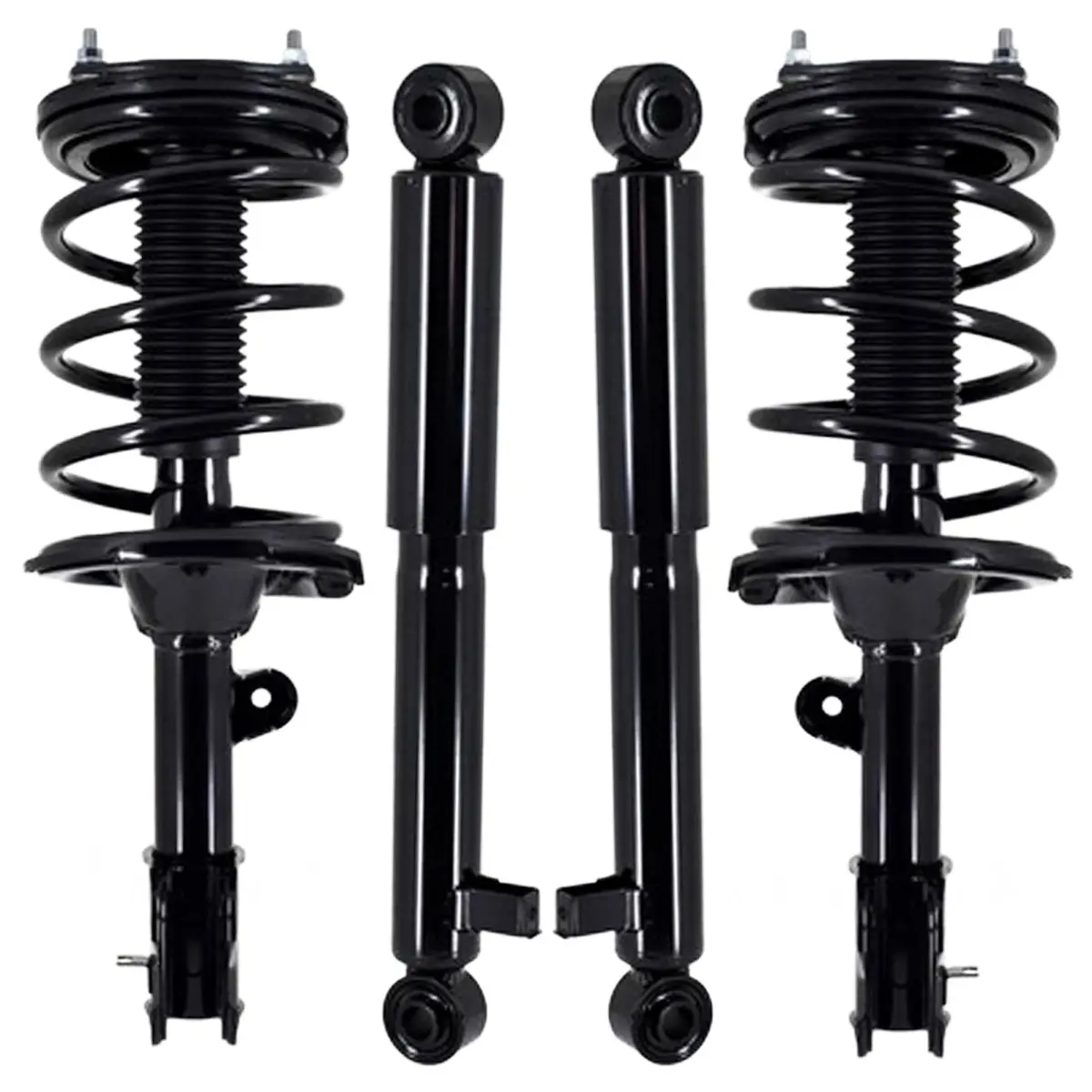 Front Coil Spring Struts And Rear Shocks For Hyundai Santa Fe Awd A/T 2007-2009 1