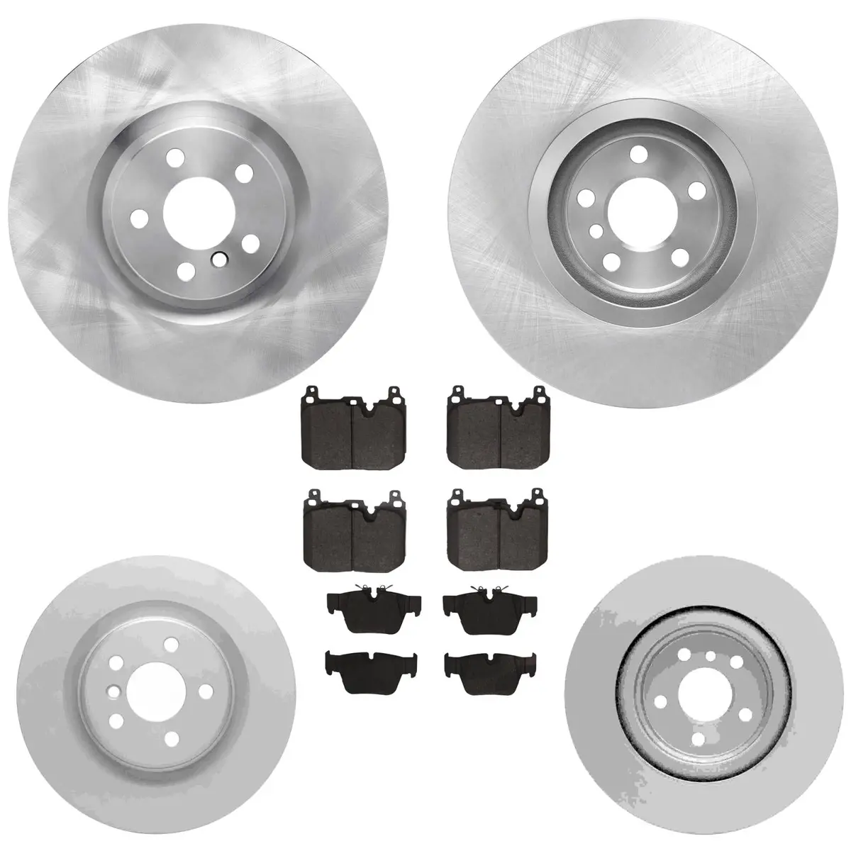 F&R Disc Brake Rotors & Disc Brake Pads For Clubman John Cooper Works All4 20-24 1