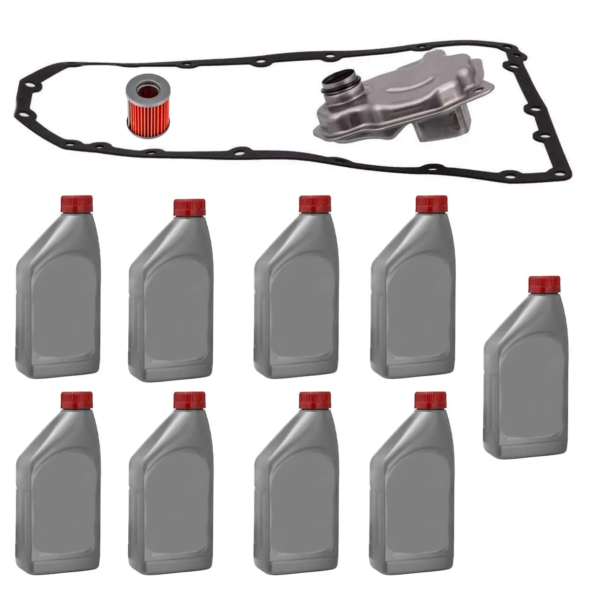 Transmission Filter Kit W/Cartidge & Fluid For Nissan Altima 2007 2011 2013 2015 1