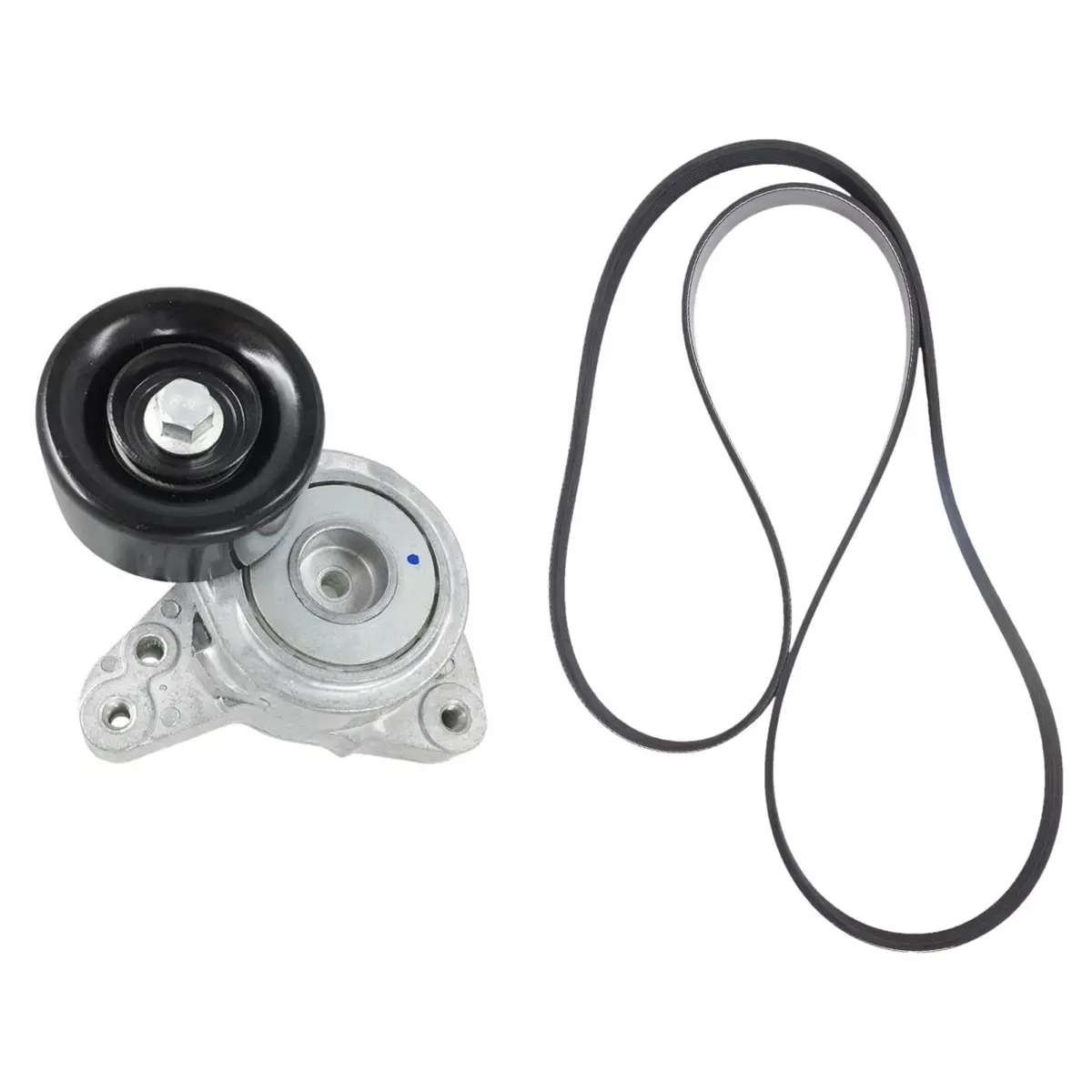 Engine Belt & Belt Tensioner For Honda Cr-V 2.4L 2002 2003 2004 2005 2006 2011 1