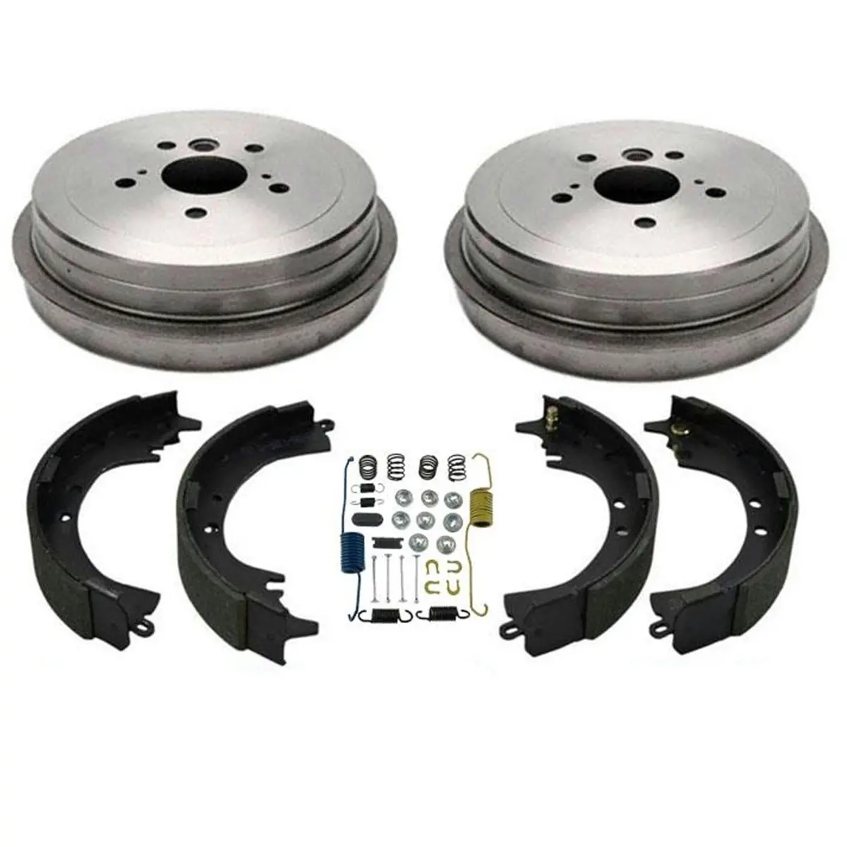 Rear Brake Drums & Shoes For Toyota Camry 2002 2005 2006 2.4L Built In Japan 1