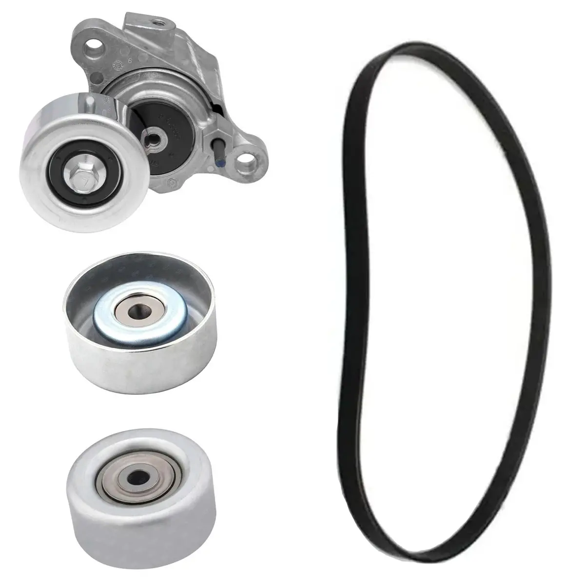Belt Tensioner & Pulley With Belt Kit For Toyota Tacoma 3.5L 2016 2017 2023 1