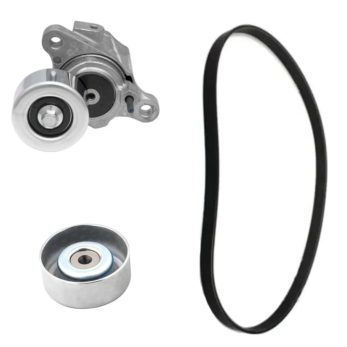 Belt Tensioner & Pulley With Belt Kit For Toyota Highlander 3.5L 2017 2020 2022 1