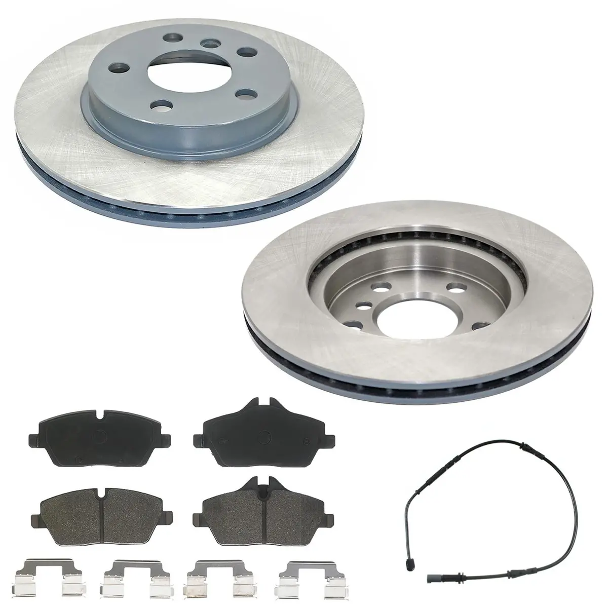 Pro Geo Coated Front Disc Brake Rotors Pads For Bmw I3 I3s 2014 2015 2016 2021 1