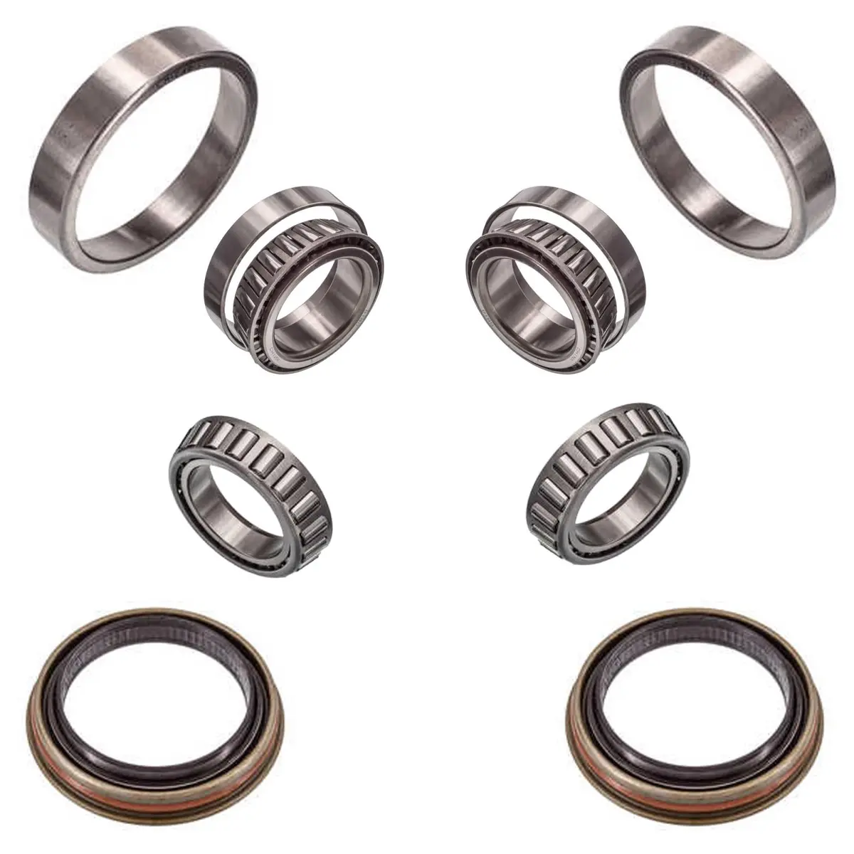 2 Rear Wheel Bearing Race Seal Kit For Ford F250 Super Duty 2017 2020 2021 2026 1