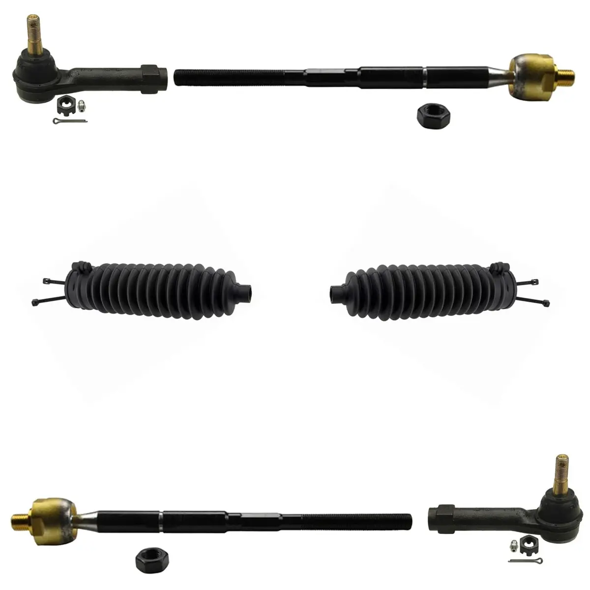 Inner And Outer Tie Rods Boots For Jeep Compass 2007 2010 2011 2013 2015 2017 1