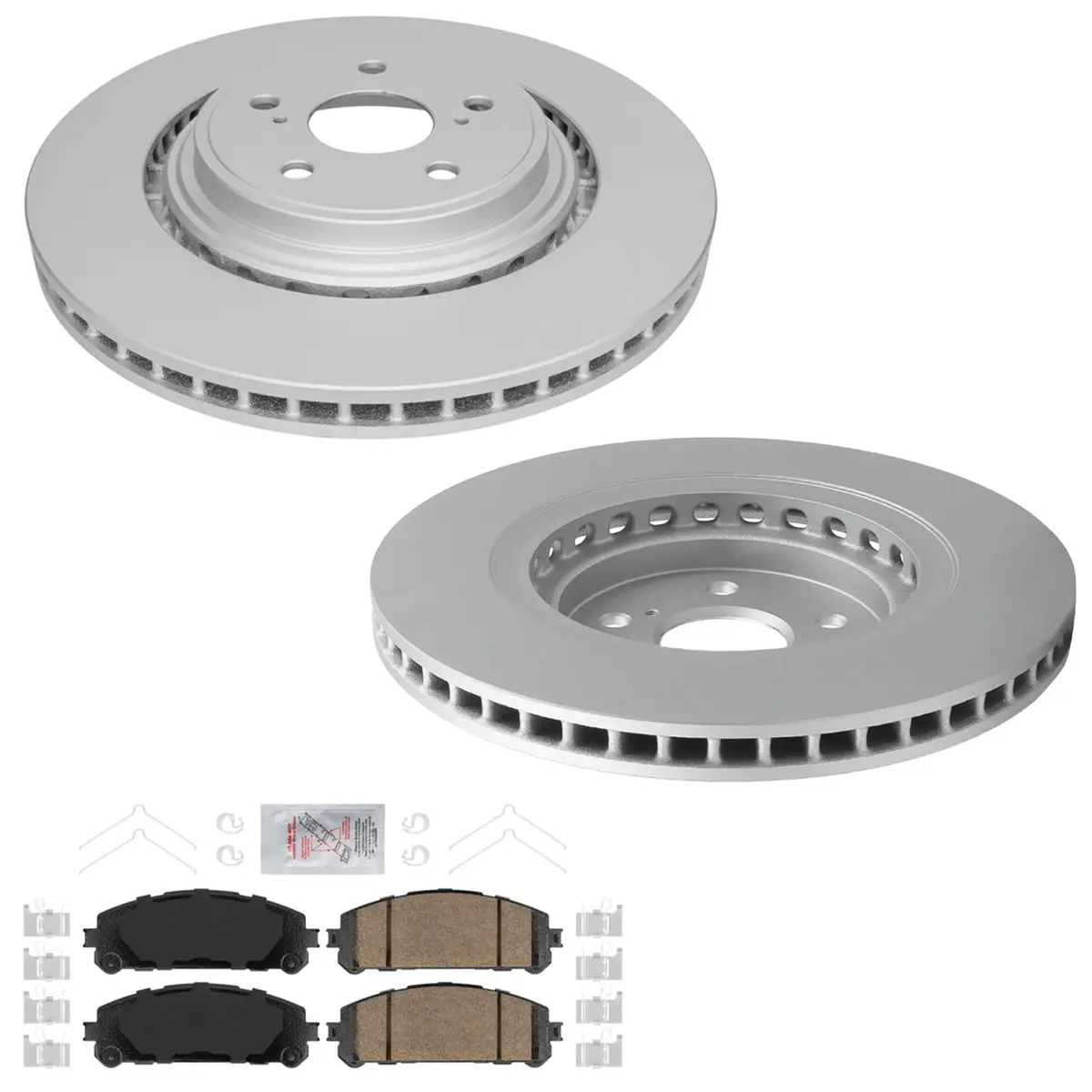 Front Disc Brake Rotors Ceramic Pads For Toyota Highlander 2020 2021 2022 2025 1