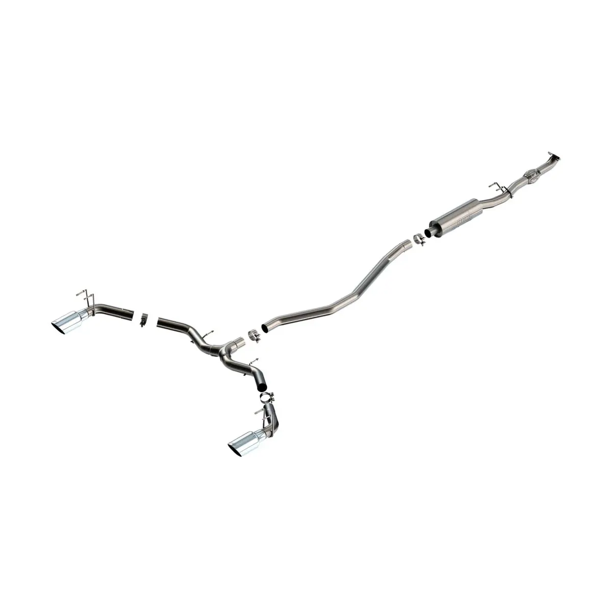 Borla S-Type Exhaust System For 22-25 Civic Si/23-25 Integra 1