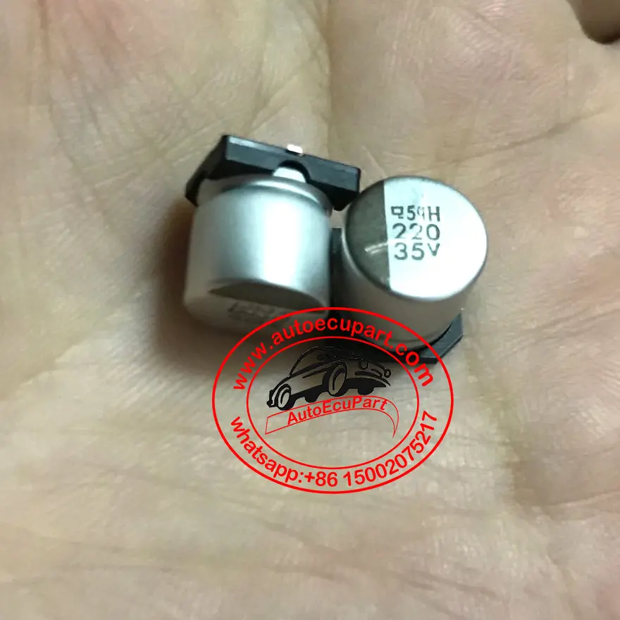 10Pcs 35V 220Uf 10X10.55Mm Smd Capacitor Original New  Nippon Chemi-Con 1