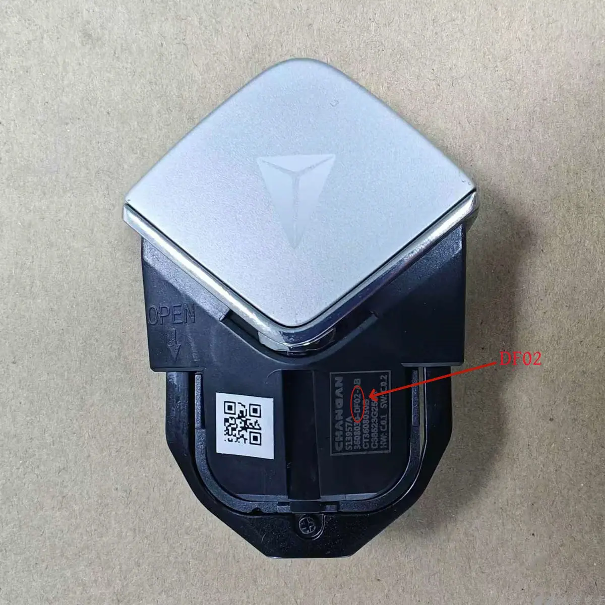 3608030-Df02 Genuine Smart Key Proximity Control 433Mhz 4A For Changan Deepal Sl03 4 Button 2