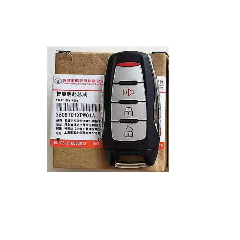 3608101Xpw01a Original 433Mhz Id47 Proximity Smart Key For Greatwall Poer Gwm Ute Cannon 3 Button 1