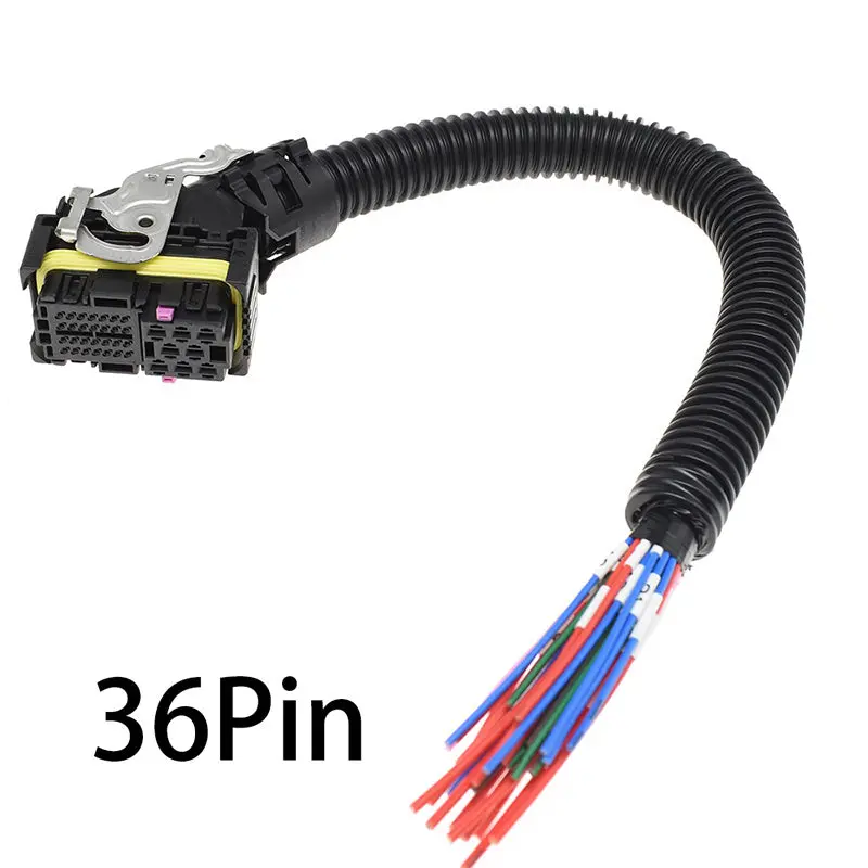36Pin #2 New Ecu Edc7 C7 Harness Connector Plug For Cm800 Ecm 4898112 4025103 0281010254 1